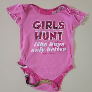 Realtree Girls Hunt Onesie